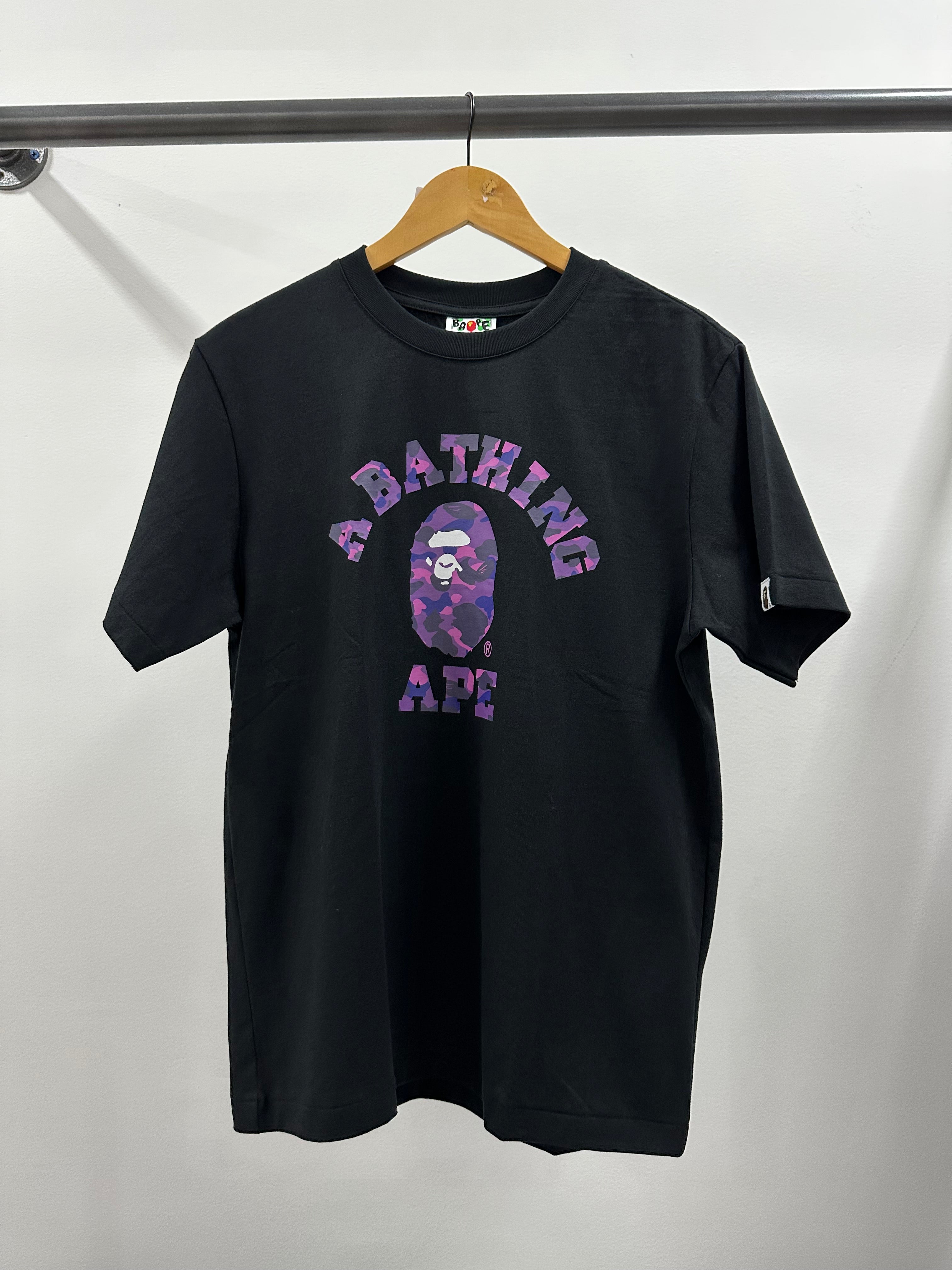 Bape Purple College Tee The Private Shop