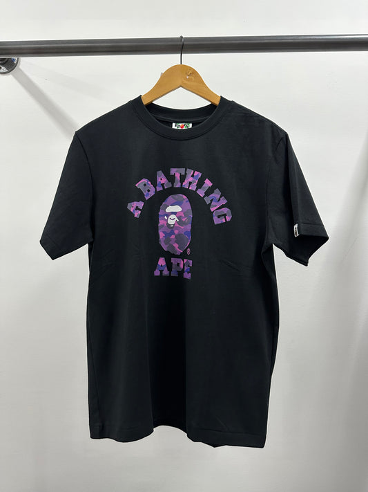 Bape Purple College Tee