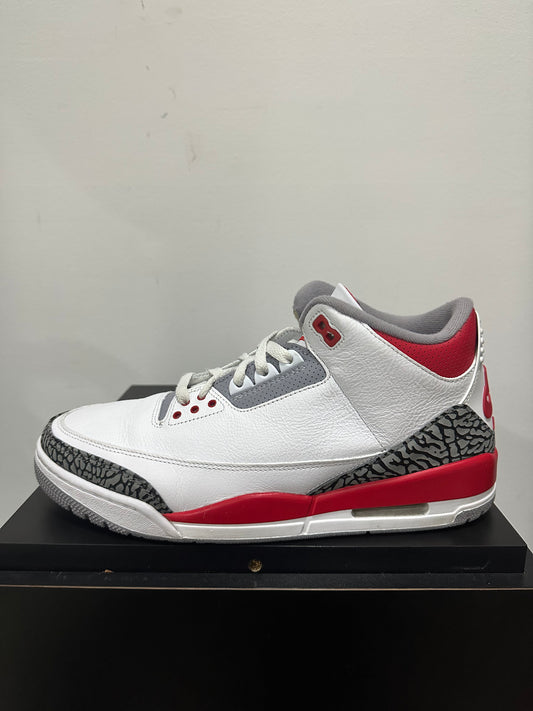 Jordan 3 “Fire Red”