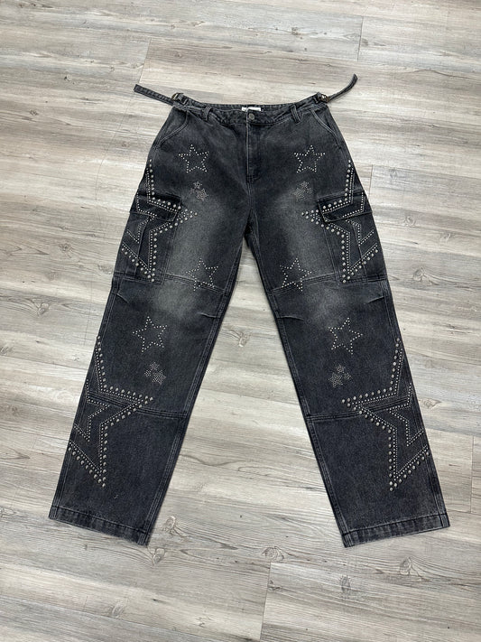 Vale Black All Star Denim Cargos