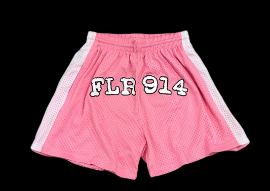 PINK UNIFORM SHORTS